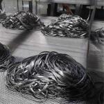 Micron Metal Metallic Fiber Sliver Blended Conductive Fiber Yarn Use