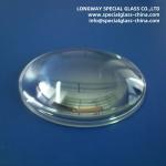 Optically Polished Borosilicate Glass Downlight Cover Lens High Transmission