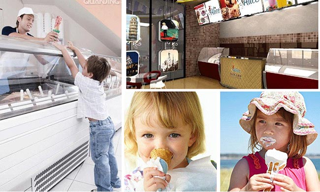 Softy Automatic Ice Cream Vending Machine Large Capacity 20-25(L/H)