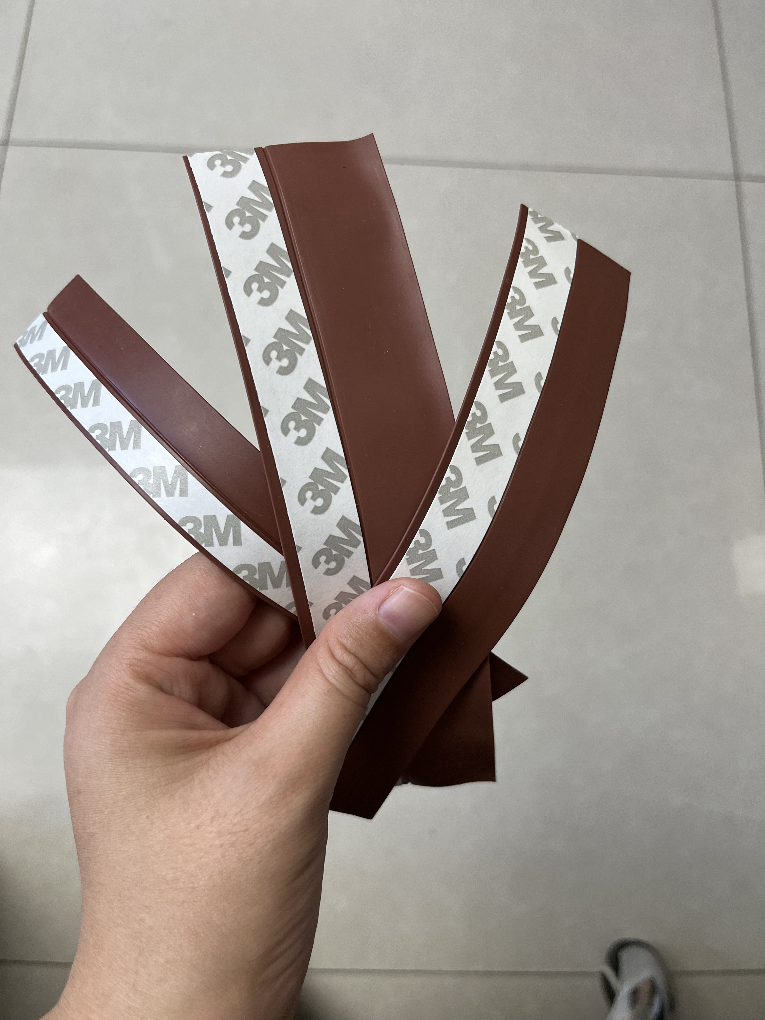 2" Silicone Rubber/PVC Under Door Sweep Weather Stripping Door Bottom Seal Strip Draft Wind Stoppers