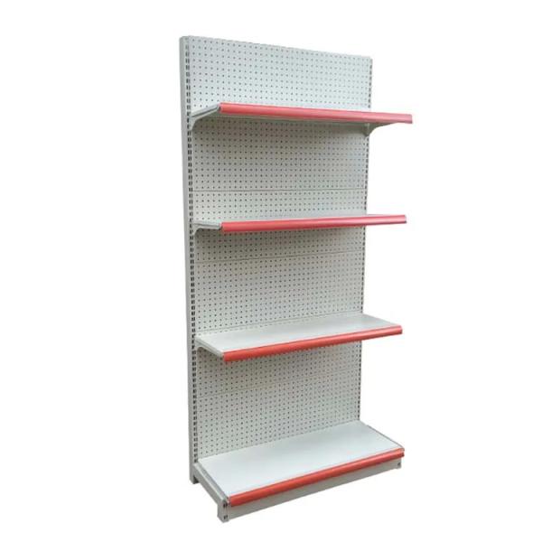 Buy cheap Heavy Duty Iron Metal Retail Shelf Display Supermarket Gondola Shelving Rack shelves from wholesalers