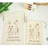 Buy cheap Shopping Bags Custom Made Logo Print Womens Jute Tote Handbags from wholesalers
