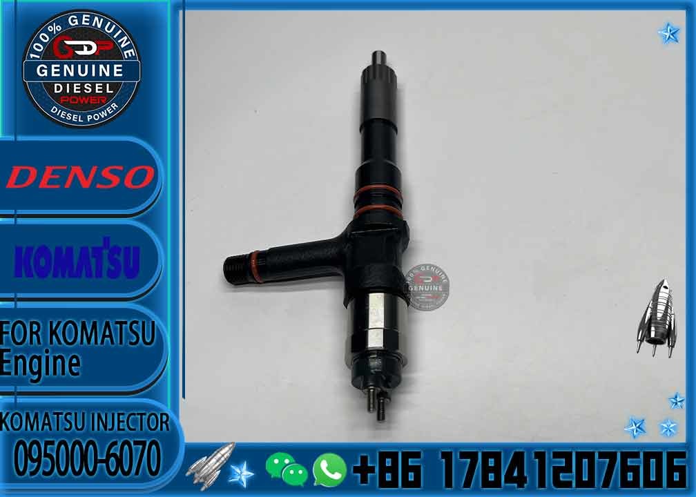 OEM Diesel inyector Common Rail Fuel Injector 0950006070 6251-11-3100 095000-6070 For KOMATSU PC350-7 PC400-7