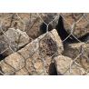Buy cheap Hot Dip Galvanized Stone Cage Gabion Box 60*80mm For Retaining Wall from wholesalers