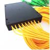 Buy cheap ABS Box PVC G657A1 2.0mm SC/APC Connector Fiber Optic Splitter Box from wholesalers