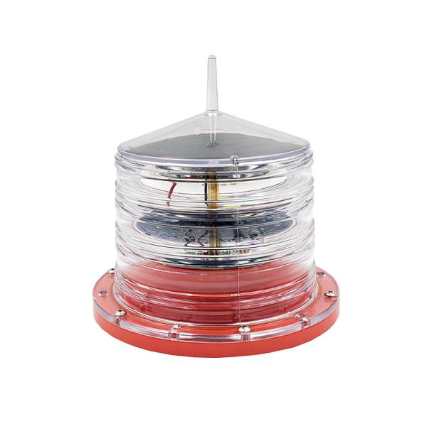 Quality 1-4NM 2W Red Solar Marine Navigation Lamps for sale