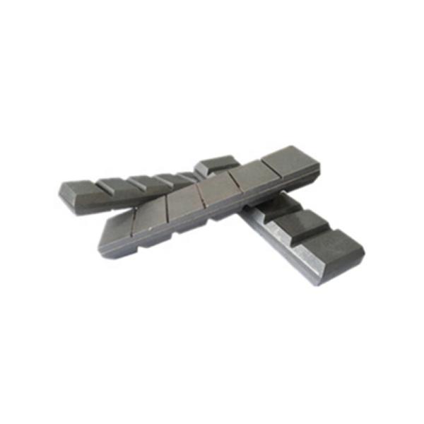 Buy cheap 65HRC 240*90*23mm Laminated White Iron CB90 Chocky Bars from wholesalers