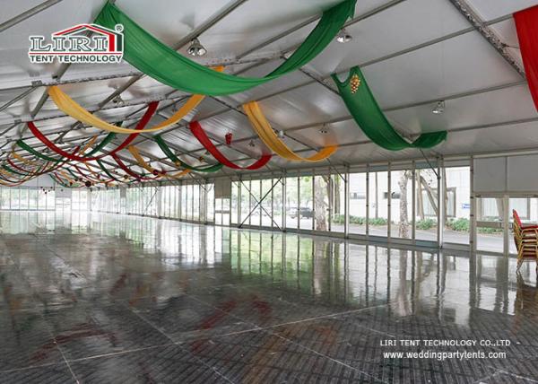 Buy cheap Outdoor Waterproof Catering Party Tents with Air Conditioners and Glass Walls from wholesalers