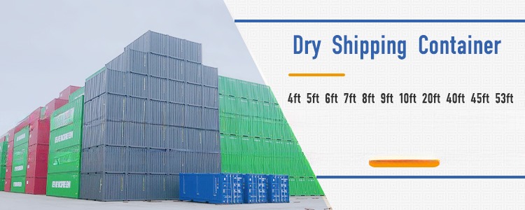 9.95CBM Capacity Customized 8ft 8 Foot Mini Shipping Container Whole Sale Dry Steel Container in Tianjin Shanghai Qingdao