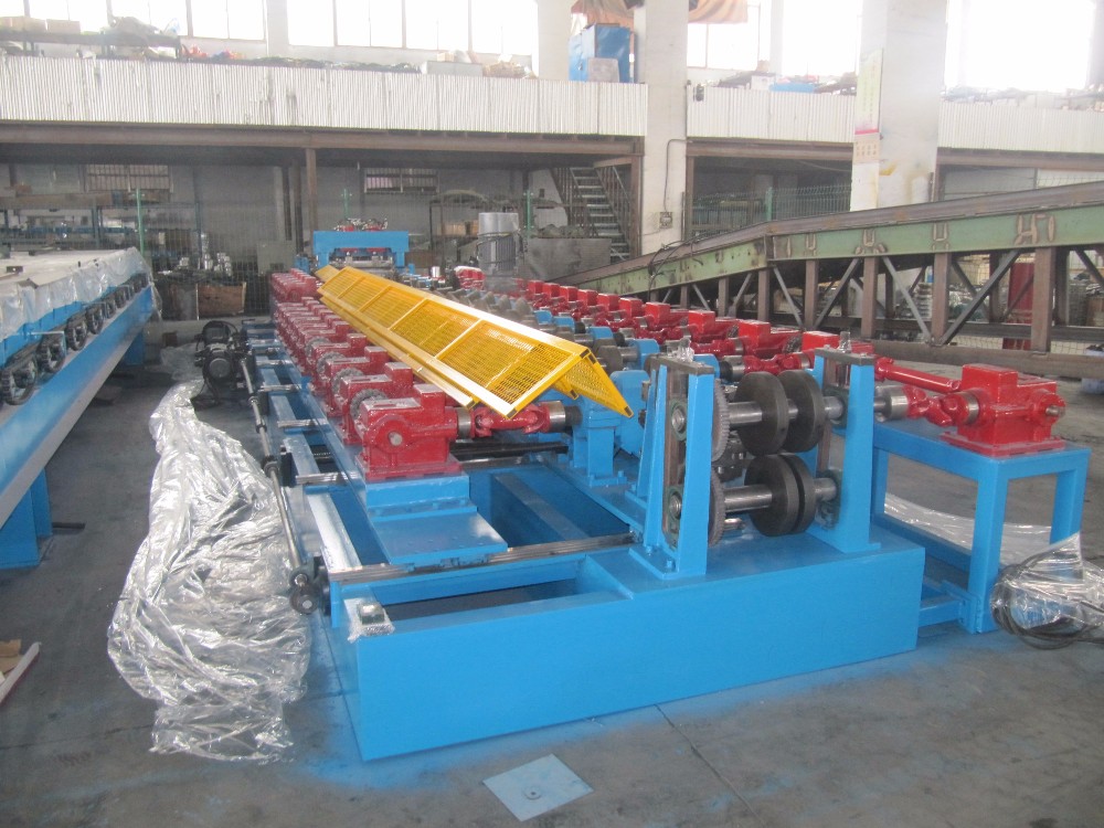 Chain Drive C Z Purlin Roll Forming Machine 3500mm * 800mm * 800mm Roll Former Machine
