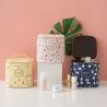 Buy cheap Metal Zipper PU Leather Cylinder Bucket Makeup Bag Case from wholesalers