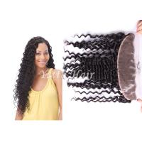 Buy cheap Long Lasting Deep Wave Lace Top Closure Hair Ear To Ear No Mixture product