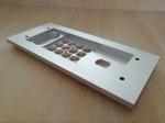 Brushed Max0.005mm Precision Aluminium Machined Parts For Doorbell Elevator