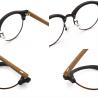 Buy cheap Handmade Wood Grain Glasses Wood Copy Acetate Eyeglass Frame MR 4246 from wholesalers