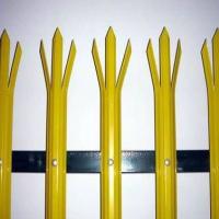 Buy cheap Hot Cold Rolled Metal Security W Section Palisade Fence Residential product