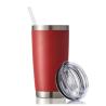 Buy cheap Custom 20 Oz Double Wall Vacuum Insulated Car Cup Powder Coated Glass Vacuum Cup Hot Stainless Steel Coffee Cup With from wholesalers