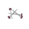 Buy cheap 316 Stainless Steel Annular Ring Shank Plastic Head Nails For Fasia And Soffit from wholesalers