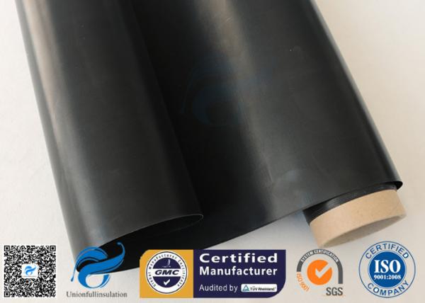 Buy cheap Black PTFE Coated Fiberglass Fabric 0.25mm Cloth For Hot Press from wholesalers