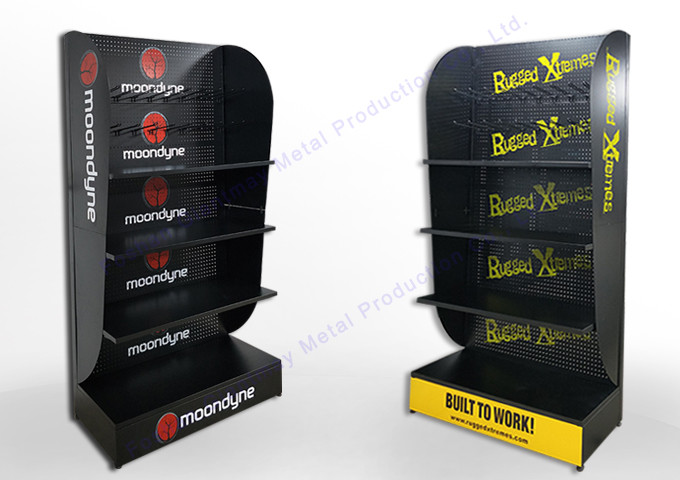 Product Exhibition Hanging Shelf Metal Pegboard Display Rack