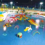 OEM Colorful Indoor Water Playground Water Play Areas Fade Resistant