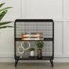 Buy cheap 2 Tier Steel Book Storage Cabinet , Corrosion Proof Multi Layer Storage Rack from wholesalers