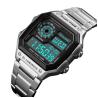 Buy cheap Rose Gold Mens Digital Watch Classic Wild Street Watches Sport Retro 50m Waterproof Skmei 1335 Wristwatch from wholesalers