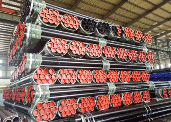 Buy cheap ASTM A106 Seamless Line Carbon Steel Tube With Black Coating from wholesalers