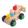Buy cheap Children's Benefit Intelligence Disassembly Assembly Car Toy Solid Wood Assembly Intelligence 30 Pieces Screw Toy from wholesalers