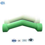 High Strength PPR Pipes Fittings Long Bypass Bend DIN8078 DIN8077