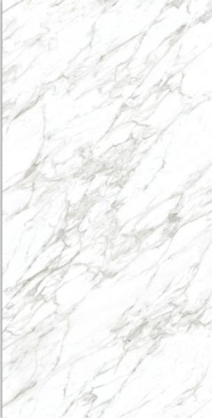 Big Size Porcelain Unglazed Floor Tiles64x128inch White Color Marble Look