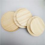 Beer Can Compatible Reusable Lids Bamboo Jar Lid With Straw Hole
