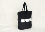Simple Spliced Double Functional Usage Women's Canvas Tote Bags