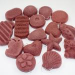 Biodegradable Red Clay Konjac Sponge Makeup Remover Sponge Reusable