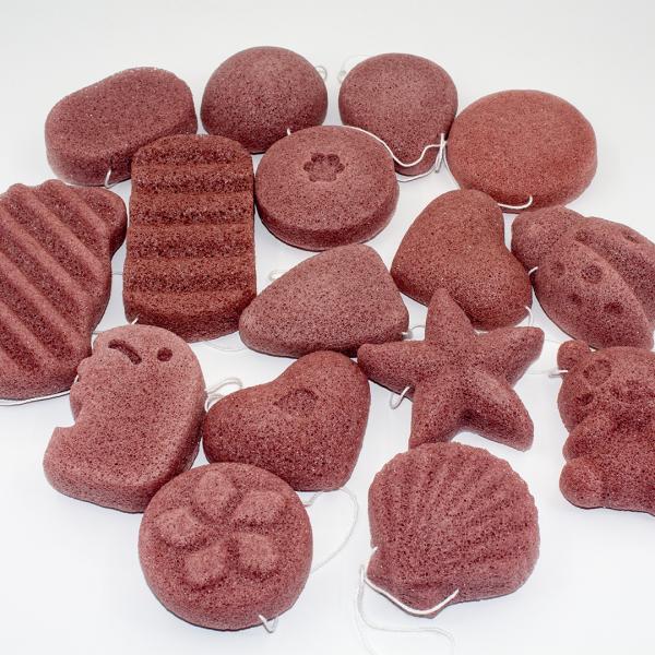 Buy cheap Natural Red Clay Konjac Sponge from wholesalers