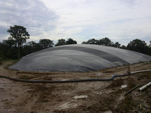 Buy cheap UV Resistance Hdpe Geomembrane Liner Pond Liner For Biogas Storage Pool from wholesalers