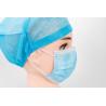 Buy cheap ASTM-F2100 Level 3 Disposable Surgical Earloop Face Mask 3ply Nonwoven Medical from wholesalers