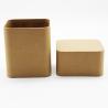 Buy cheap Kraft Paper Square Cardboard Tube With Matt Lamination UV Coating from wholesalers