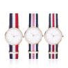 Buy cheap Nylon Straps Quartz Couple Watches 3ATM Gents Couple Watch Set from wholesalers