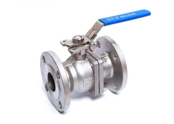 Buy cheap Normal Pressure Flanged Ball Valve Handle Lever 150LB DN50 High Platform from wholesalers