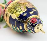 Shinny Gifts Vintage European Home Decor Metal Craft Gifts Automatic Toothpick