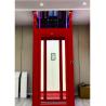 Buy cheap Hot Red Romantic Mrl Traction Home Elevator Running Smoothly from wholesalers