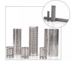 2mm 3 5 6 8mm Perforated Filter Tube Round Hole 304 316 Stainless Steel Metal