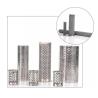 Buy cheap 2mm 3 5 6 8mm Perforated Filter Tube Round Hole 304 316 Stainless Steel Metal from wholesalers