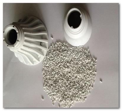white High Thermally Heat Conducting Materials thermal conductive plastic 0.8W