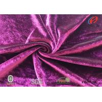 Buy cheap 50D FDY 4 Way Stretch 1.5mm pile KS Korea spandex Velvet Fabric for Garment product