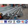 Buy cheap 6m Flange 2.75mm Street Light Steel Pole from wholesalers