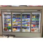 Buy cheap 380V 1600L Multideck Glass Beverage Cooler For Supermarket from wholesalers