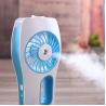Buy cheap Personalized novelty gifts USB rechargeable fan that blows water mist air mist fan cooling from wholesalers