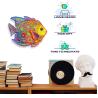Buy cheap Eco Friendly Magic Animal Wooden Jigsaw Puzzles Shining Fish from wholesalers
