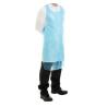 Buy cheap White / Blue Disposable Aprons On A Roll Non Toxic Without Sleeves from wholesalers